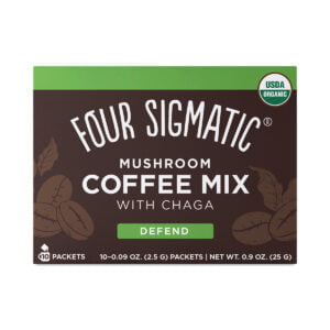 Four Sigmatic Cordyceps & Chaga Mushroom Coffee Mix 10 packets