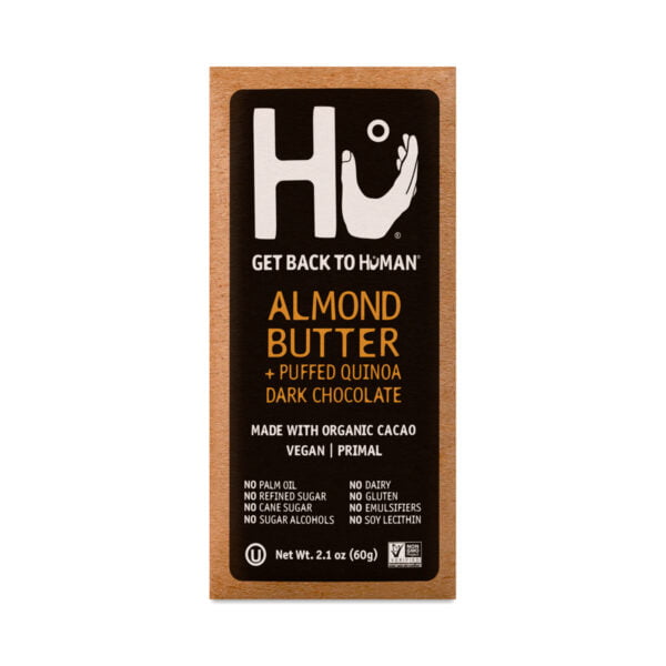 Hu Almond Butter & Puffed Quinoa Chocolate Bar 2.1 oz bar