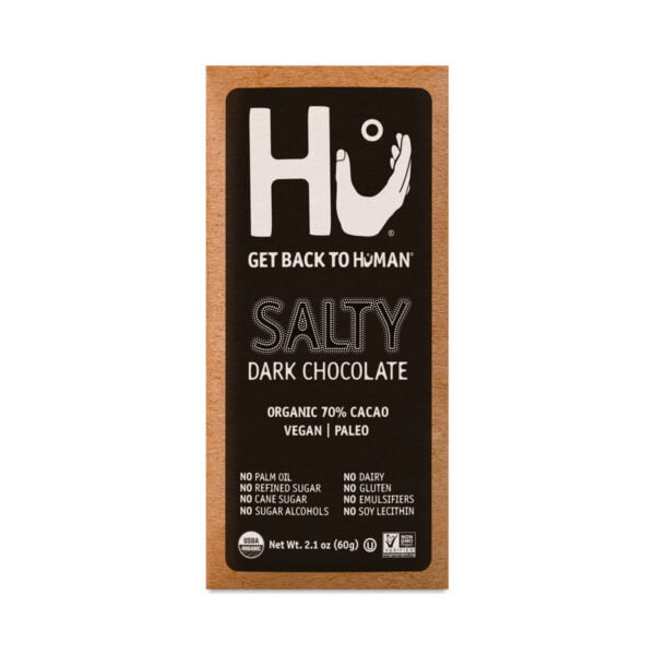 Hu Salty Dark Chocolate Bar 2.1 oz bar