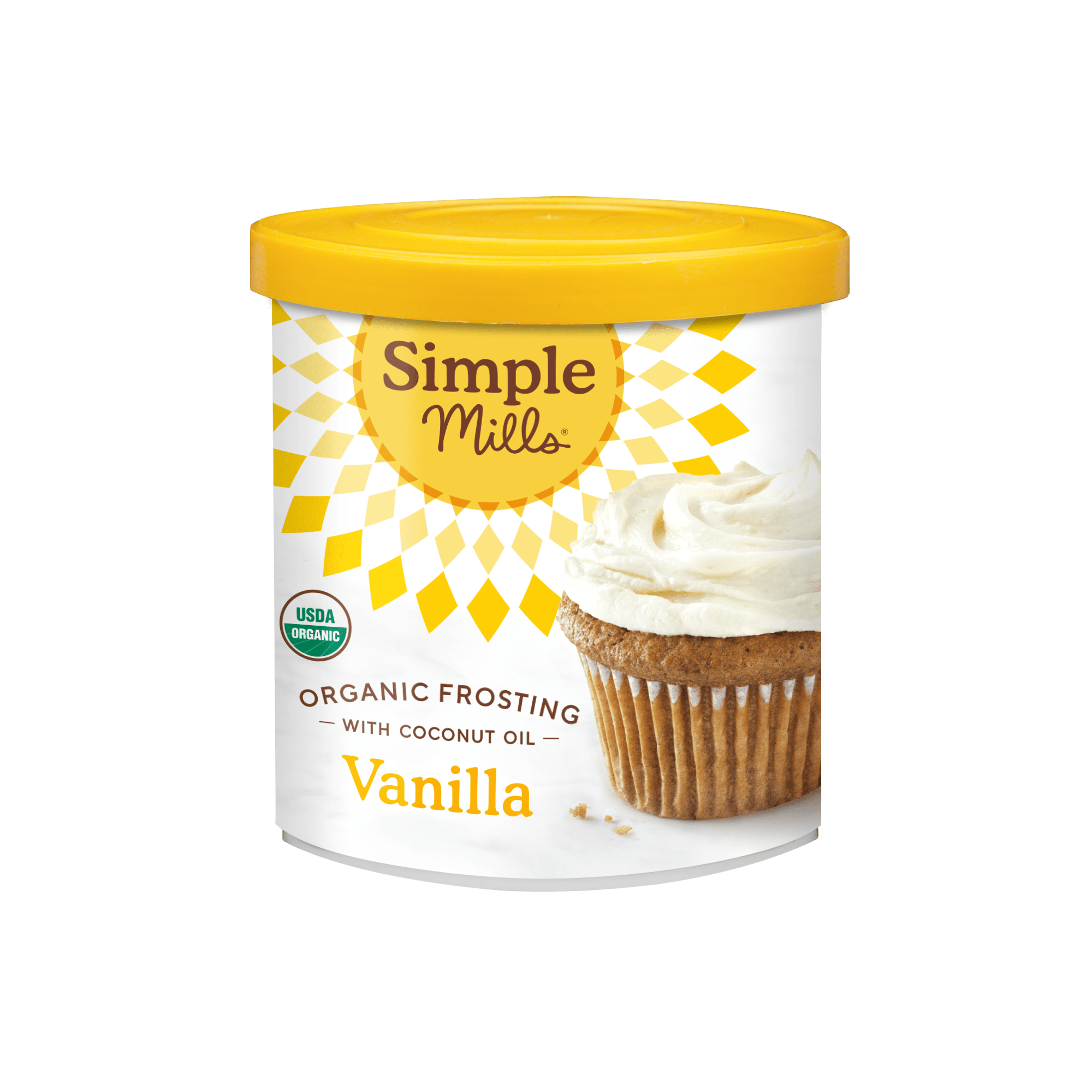 Simple Mills Organic Vanilla Frosting 10 oz jar