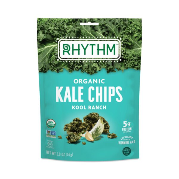 Rhythm Kool Ranch Kale Chips 2 oz pouch