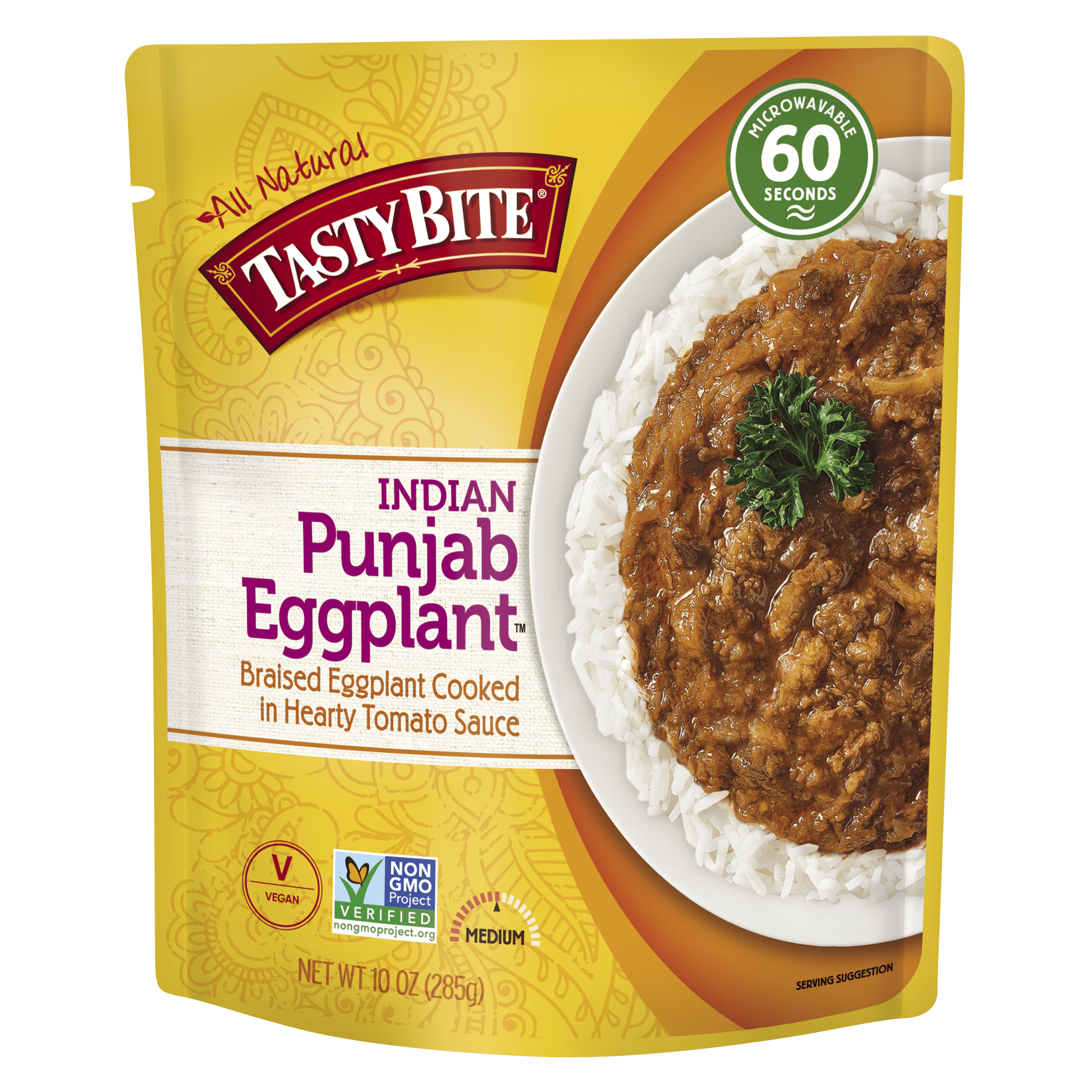 Tasty Bite Punjab Eggplant 10 oz bag