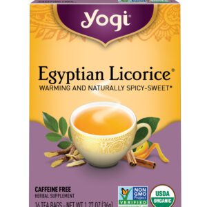 Yogi Tea Egyptian Licorice Tea 16 count