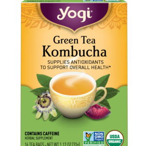 Yogi Tea Green Tea Kombucha 16 count