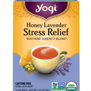Yogi Tea Honey Lavender Stress Relief Tea 16 count