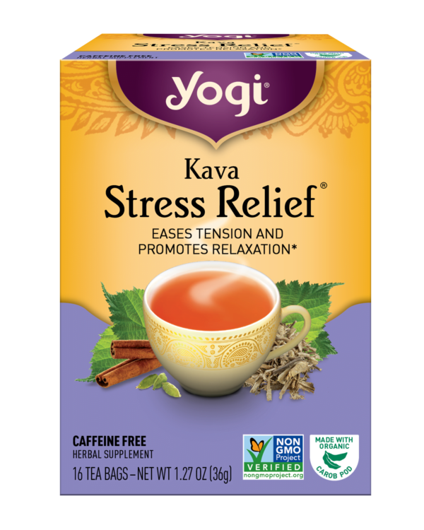 Yogi Tea Kava Stress Relief Tea 16 count