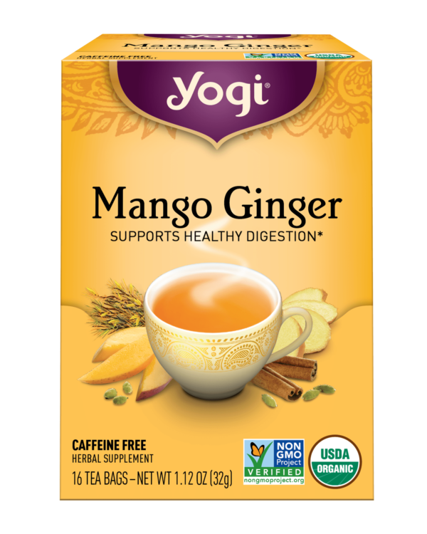 Yogi Tea Organic Mango Ginger Tea 16 count