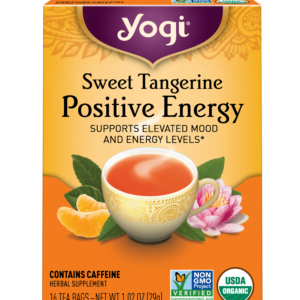 Yogi Tea Sweet Tangerine Positive Energy 16 count