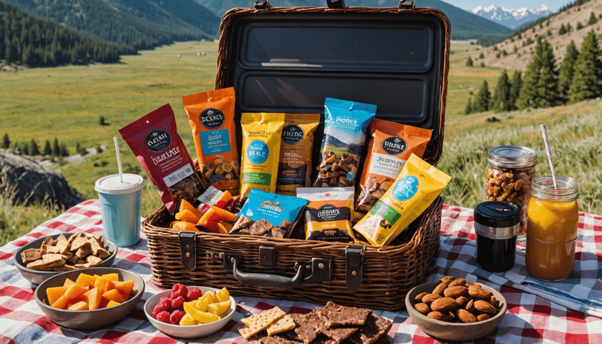 Choosing the best healthy snacks for road trips