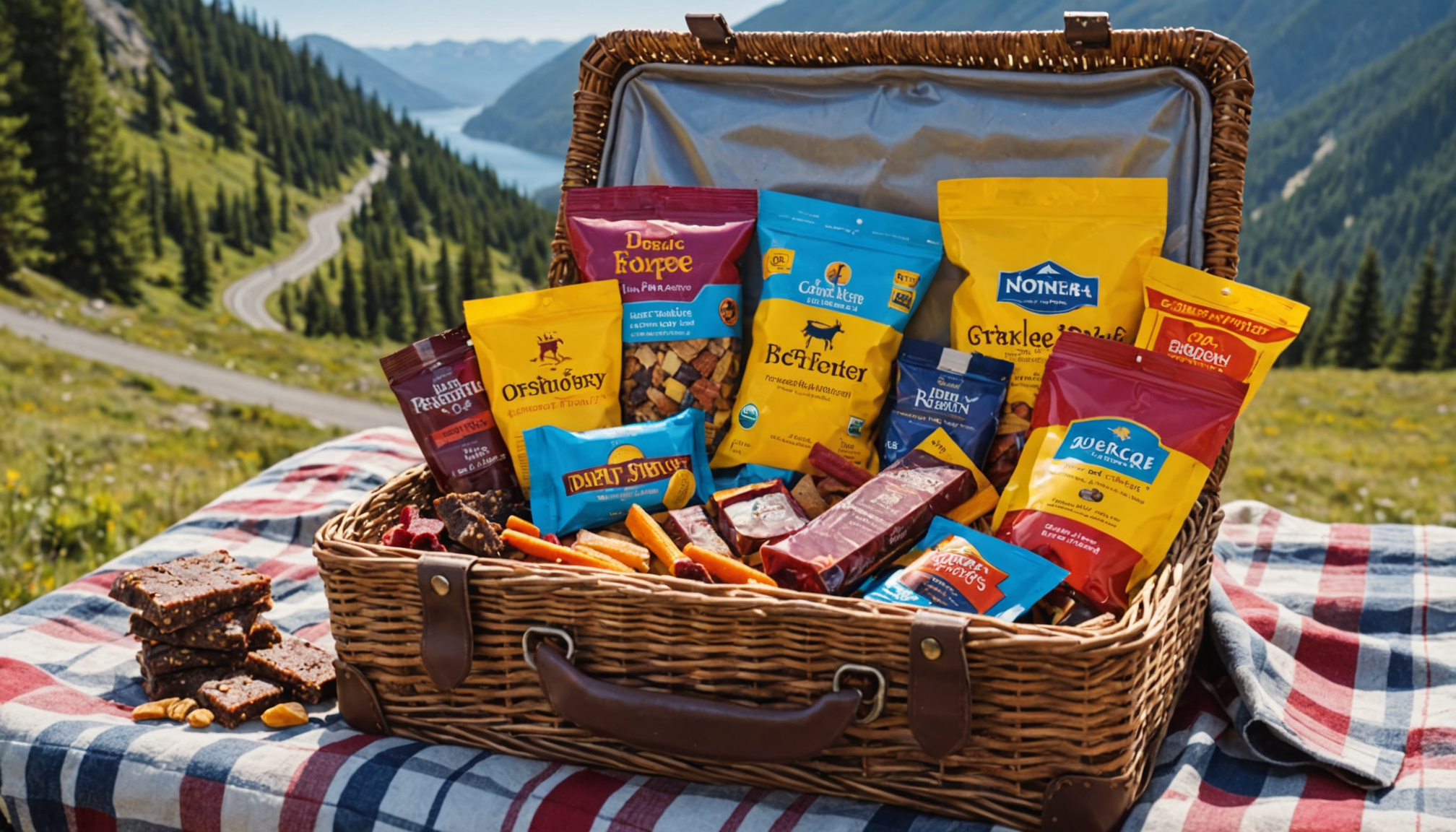 Choosing the best healthy snacks for road trips