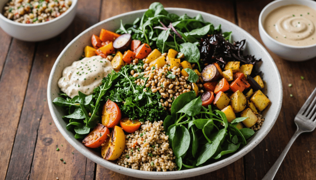 Healthy lunch prep for busy workdays