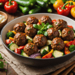 Healthy Organic Meatball Dinners