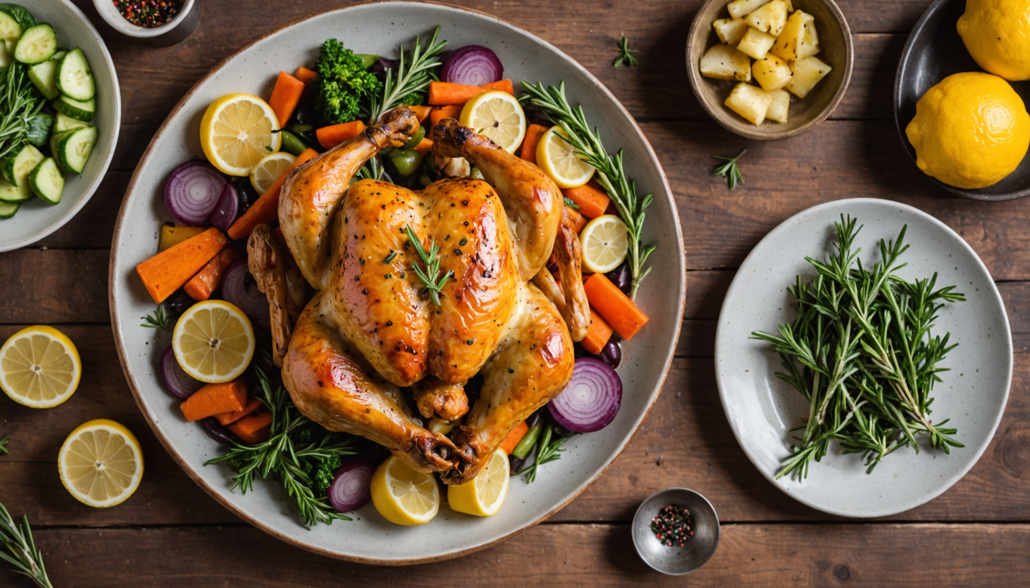 Organic Chicken and Veggie Dinners