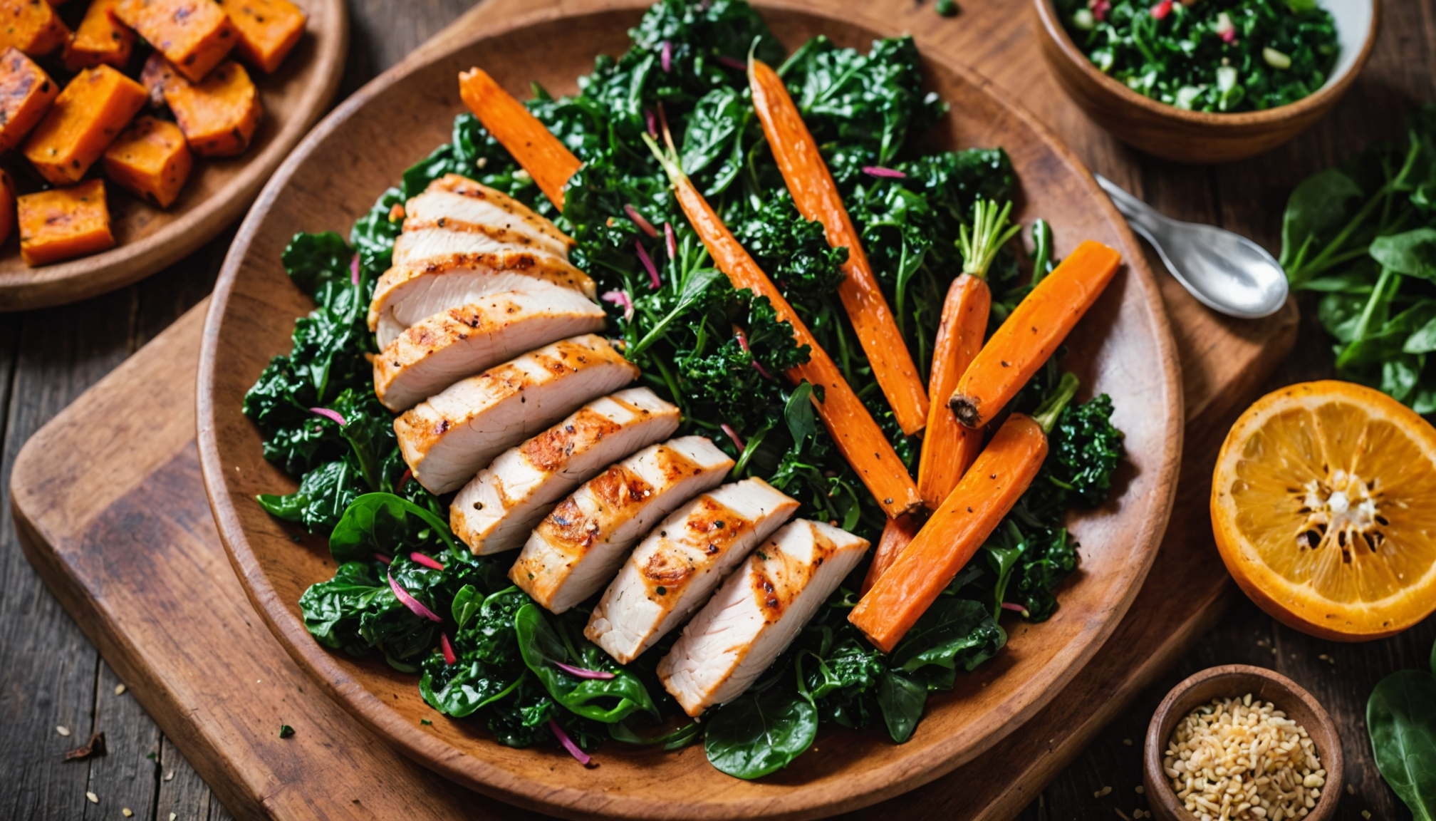 Organic Chicken and Veggie Dinners