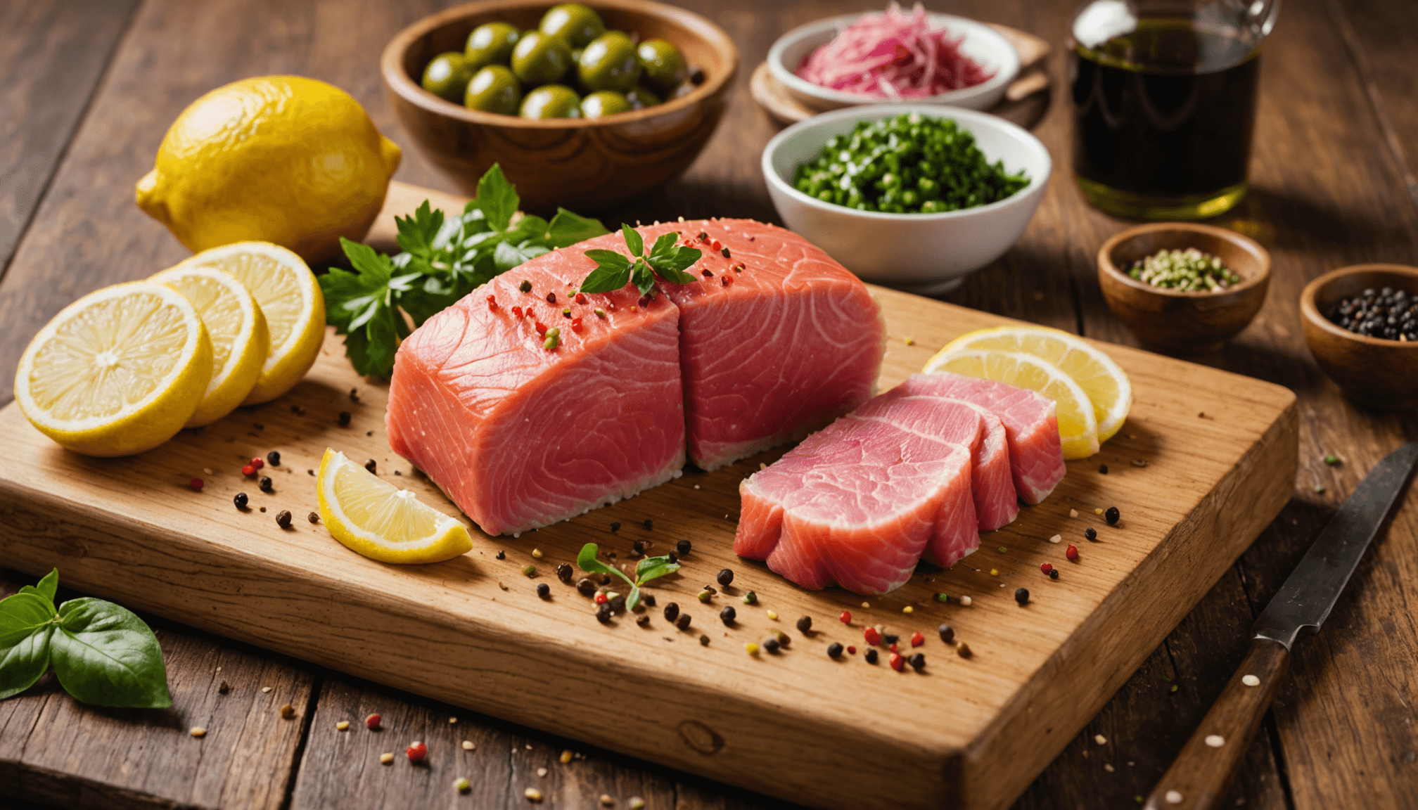 Organic Tuna Bowls for a Light Dinner