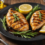 Grilled Organic Chicken and Vegetables