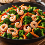 Healthy Organic Shrimp Stir-Fry