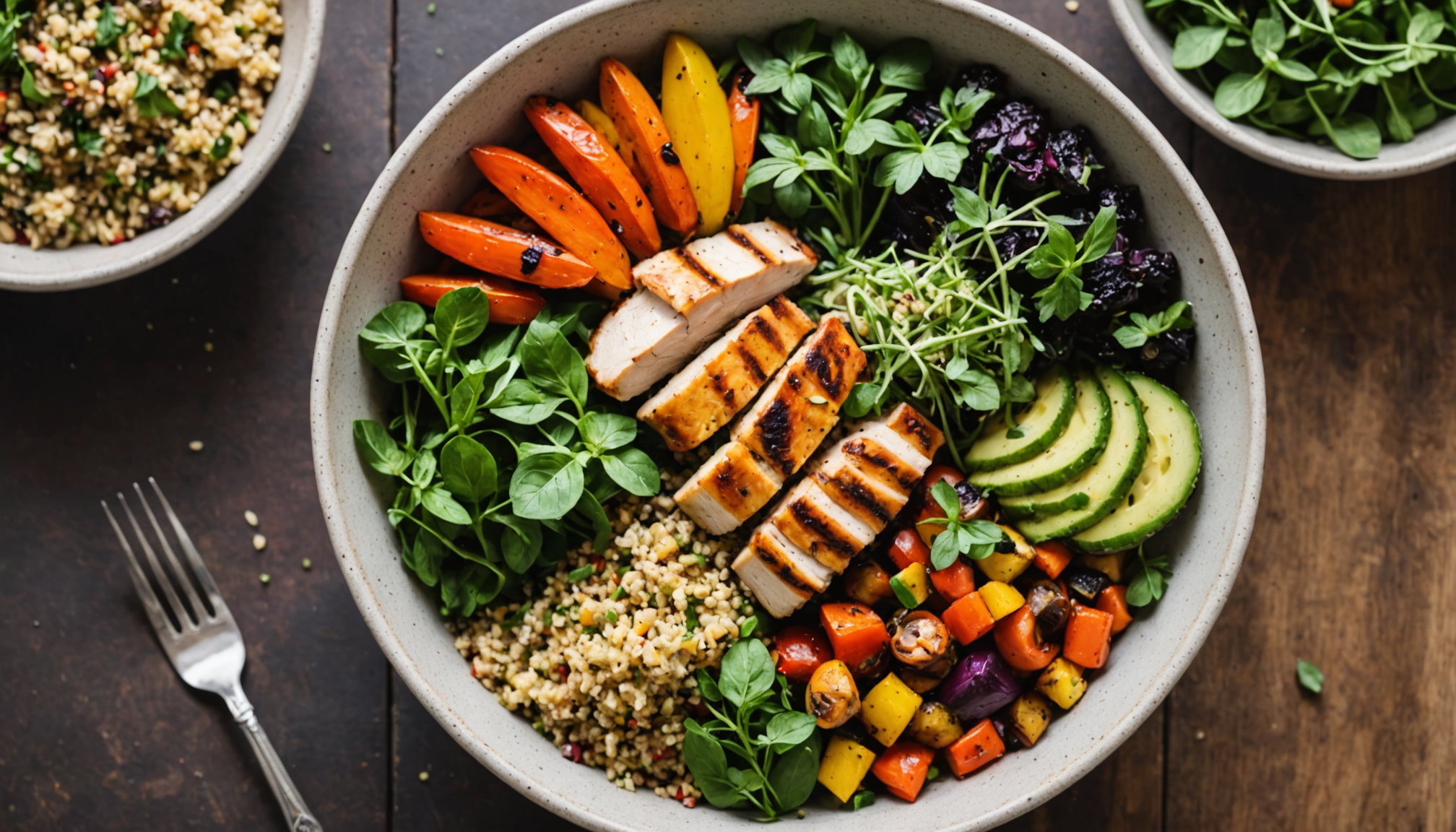 Organic Meat & Veggie Bowls