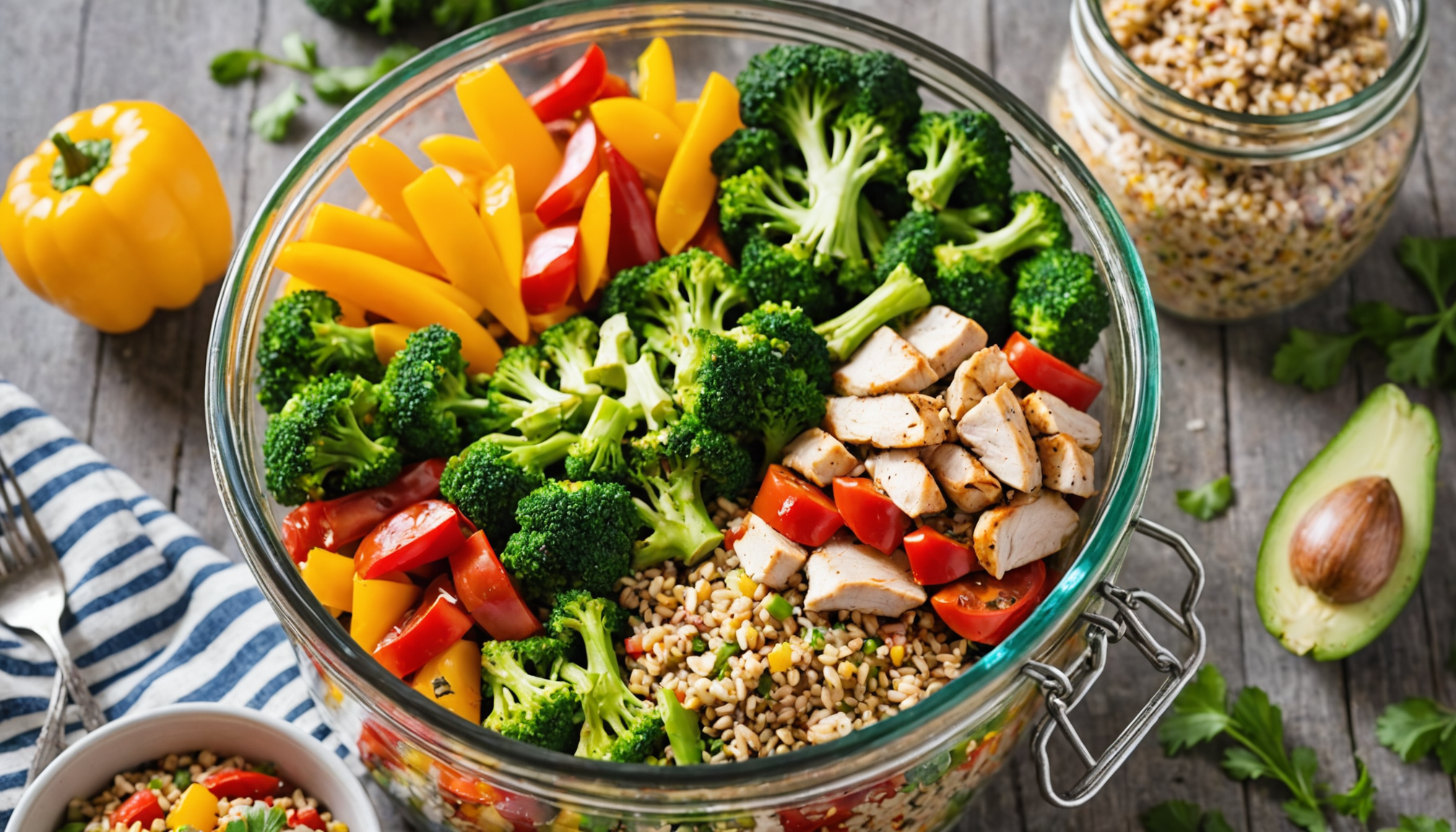 Organic Meat & Veggie Bowls