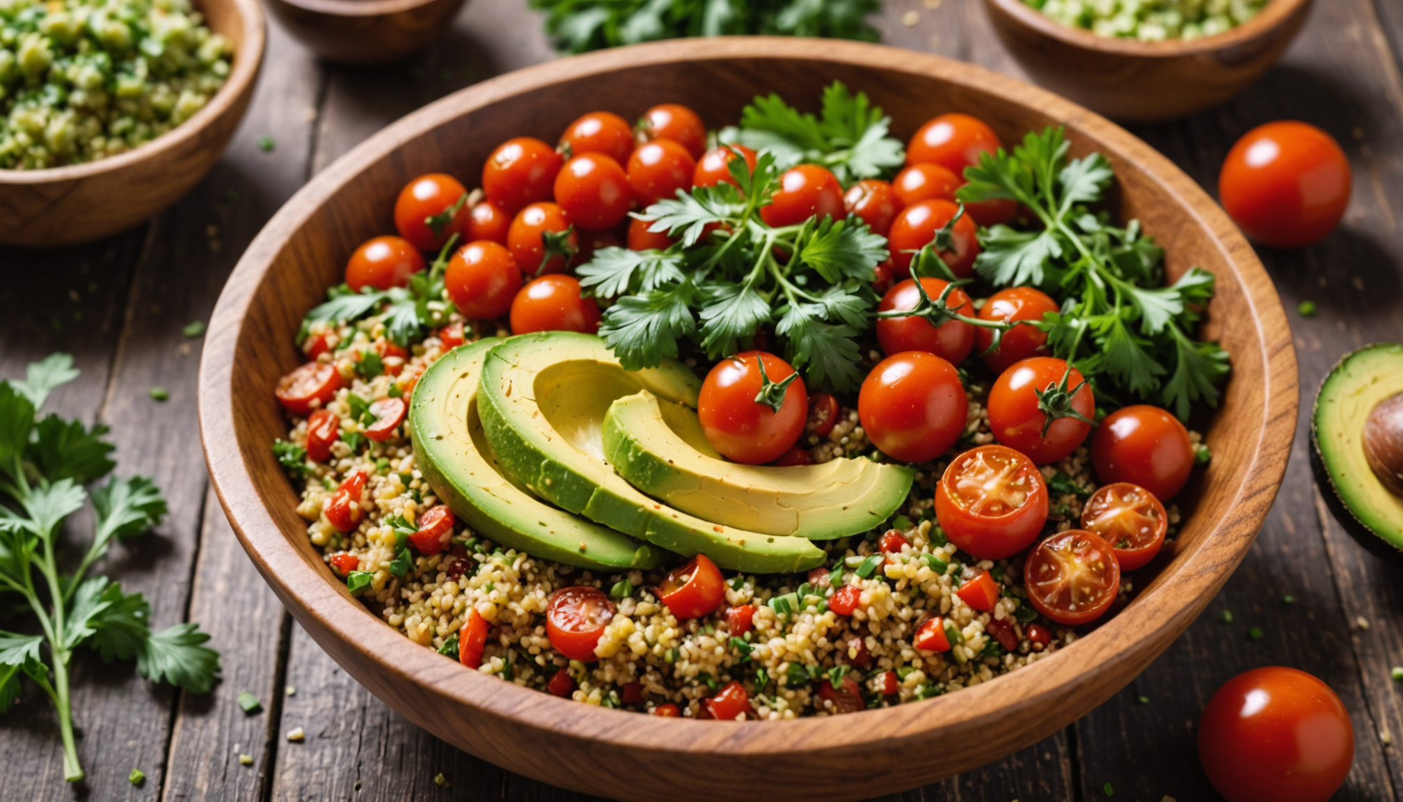 Organic Quinoa and Veggie Dinner Bowls