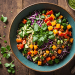 Organic Quinoa and Veggie Dinner Bowls