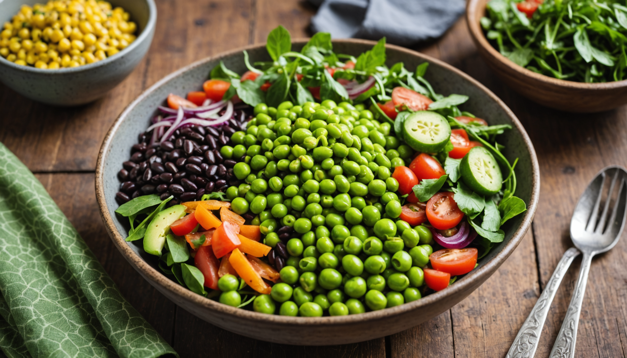 Protein-Packed Organic Dinner Salads