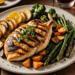 Organic Lemon Herb Chicken Dinner