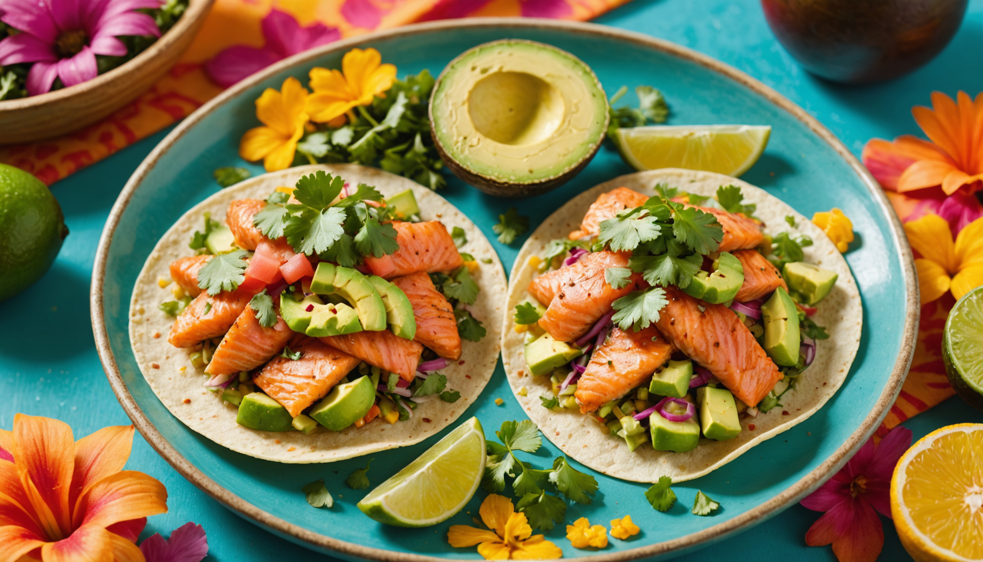 Healthy Organic Fish Tacos