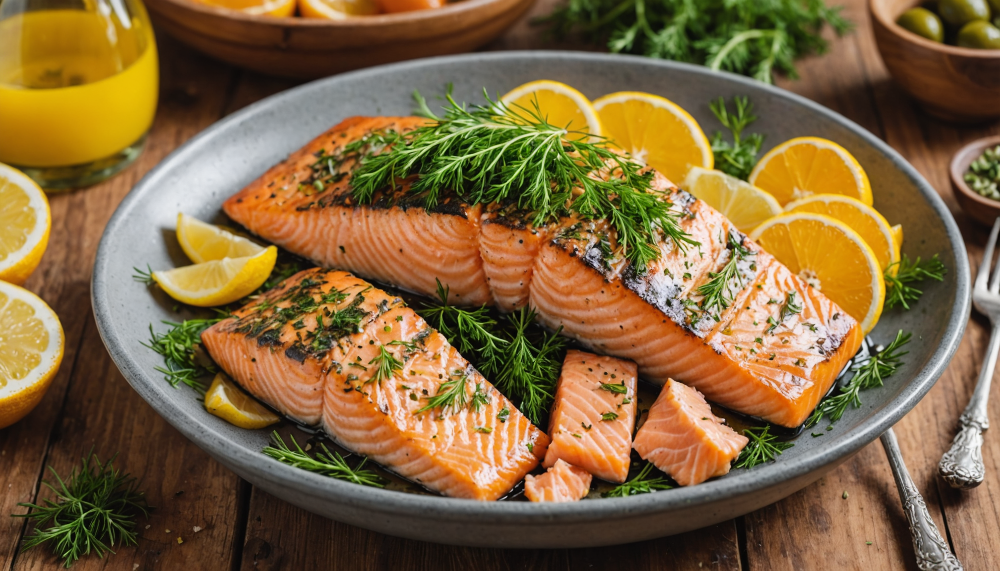 Light & Healthy Organic Seafood Bowls