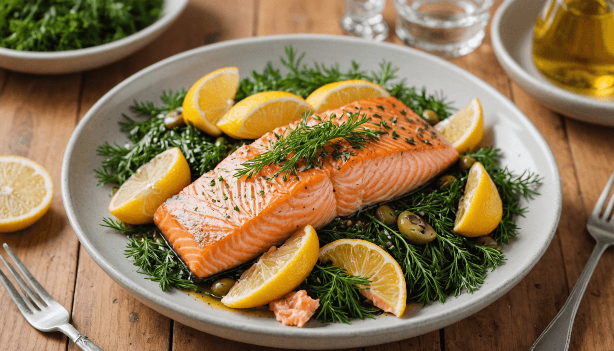 Light & Healthy Organic Seafood Bowls