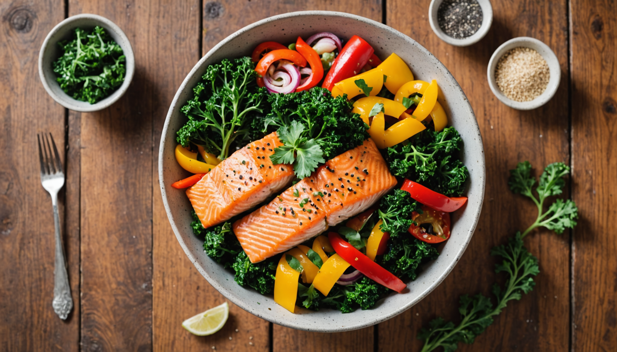 Light & Healthy Organic Seafood Bowls