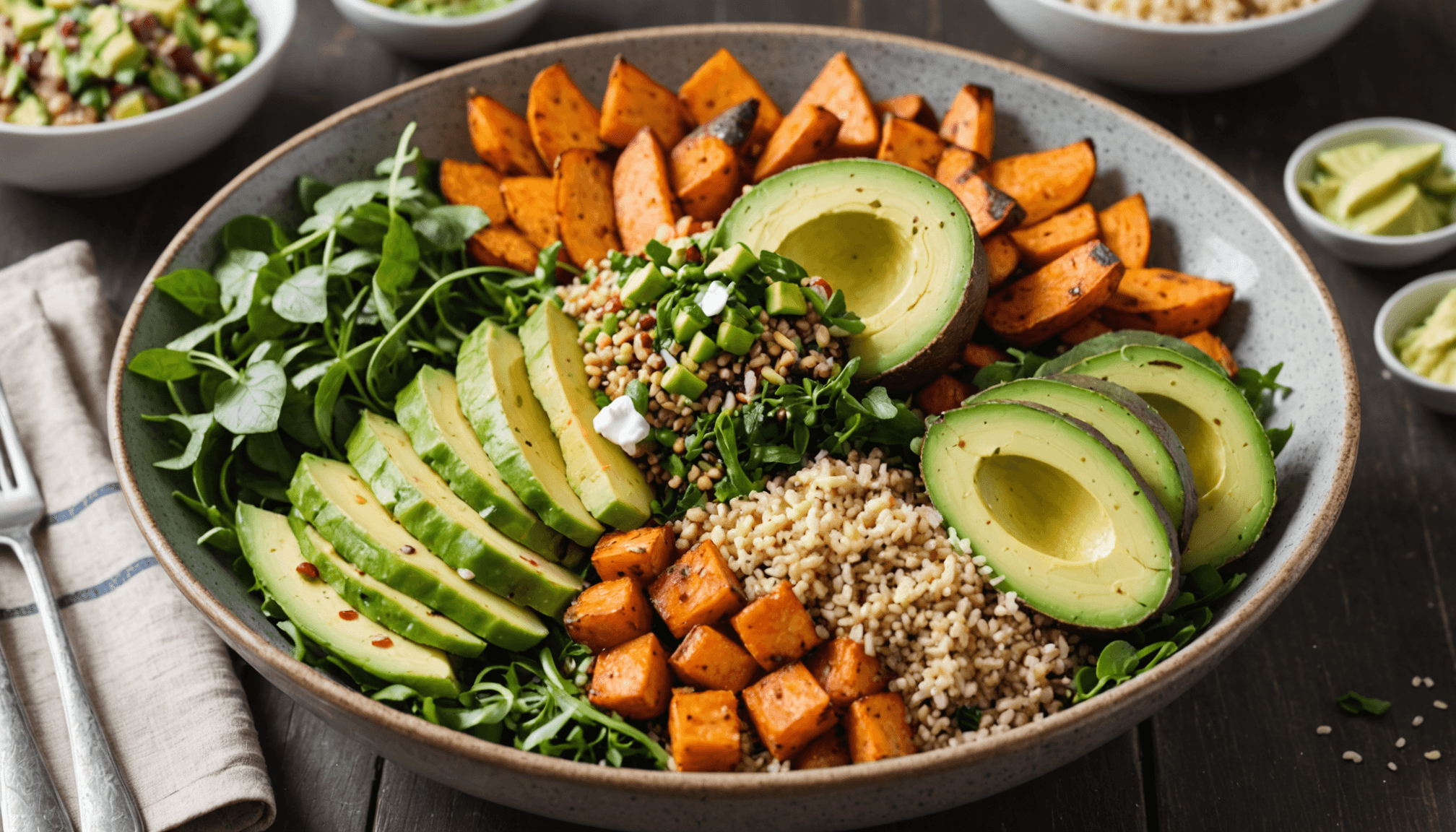 Light & Healthy Organic Seafood Bowls