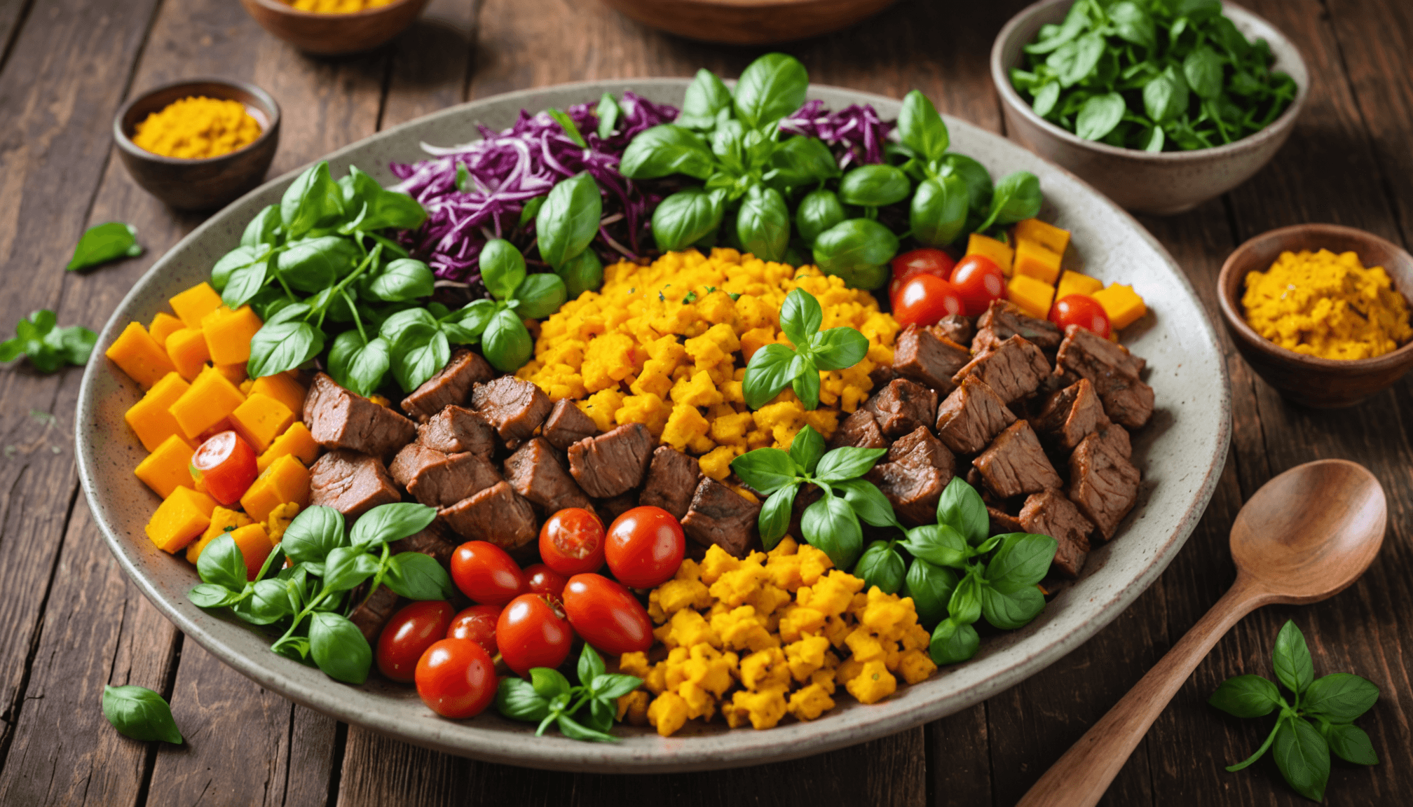 Organic Meat & Veggie Bowls