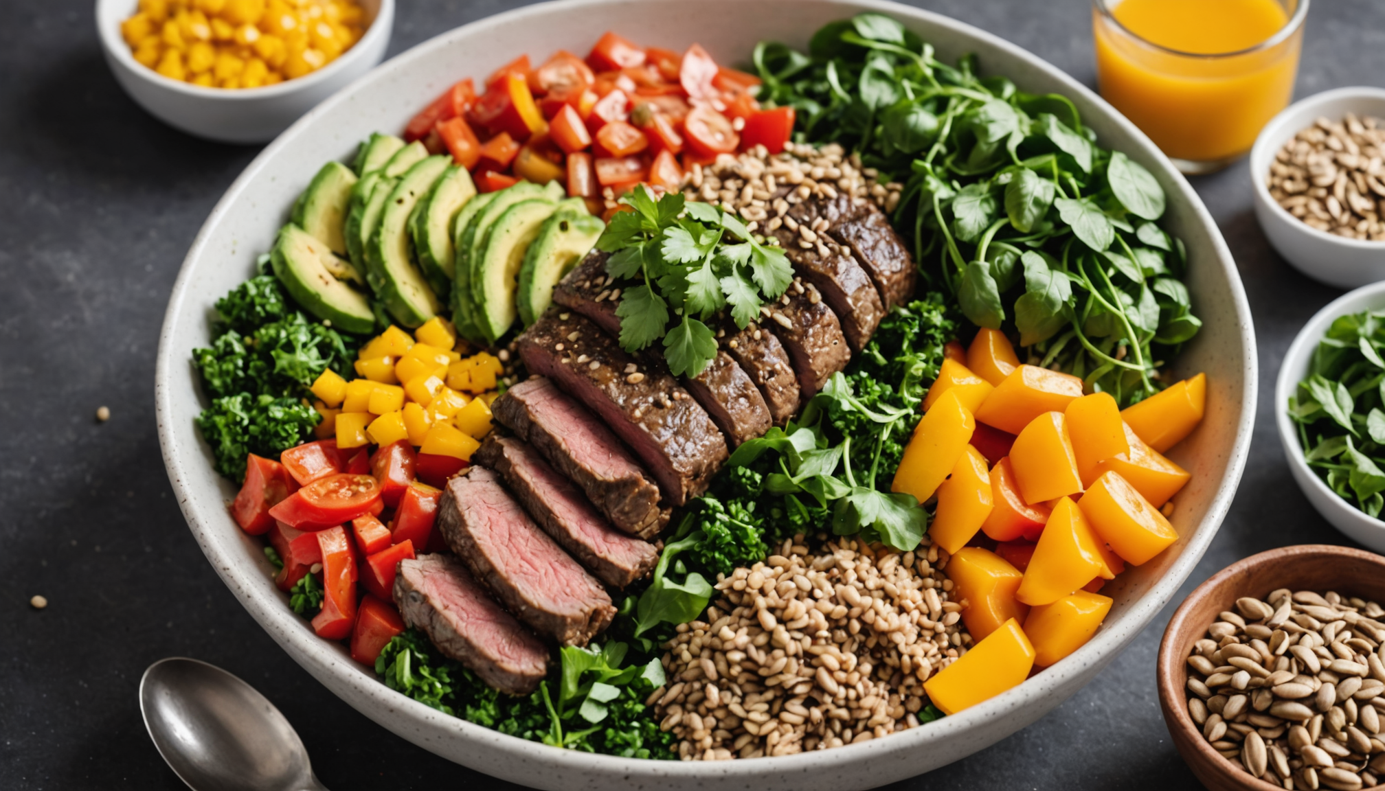 Organic Meat & Veggie Bowls