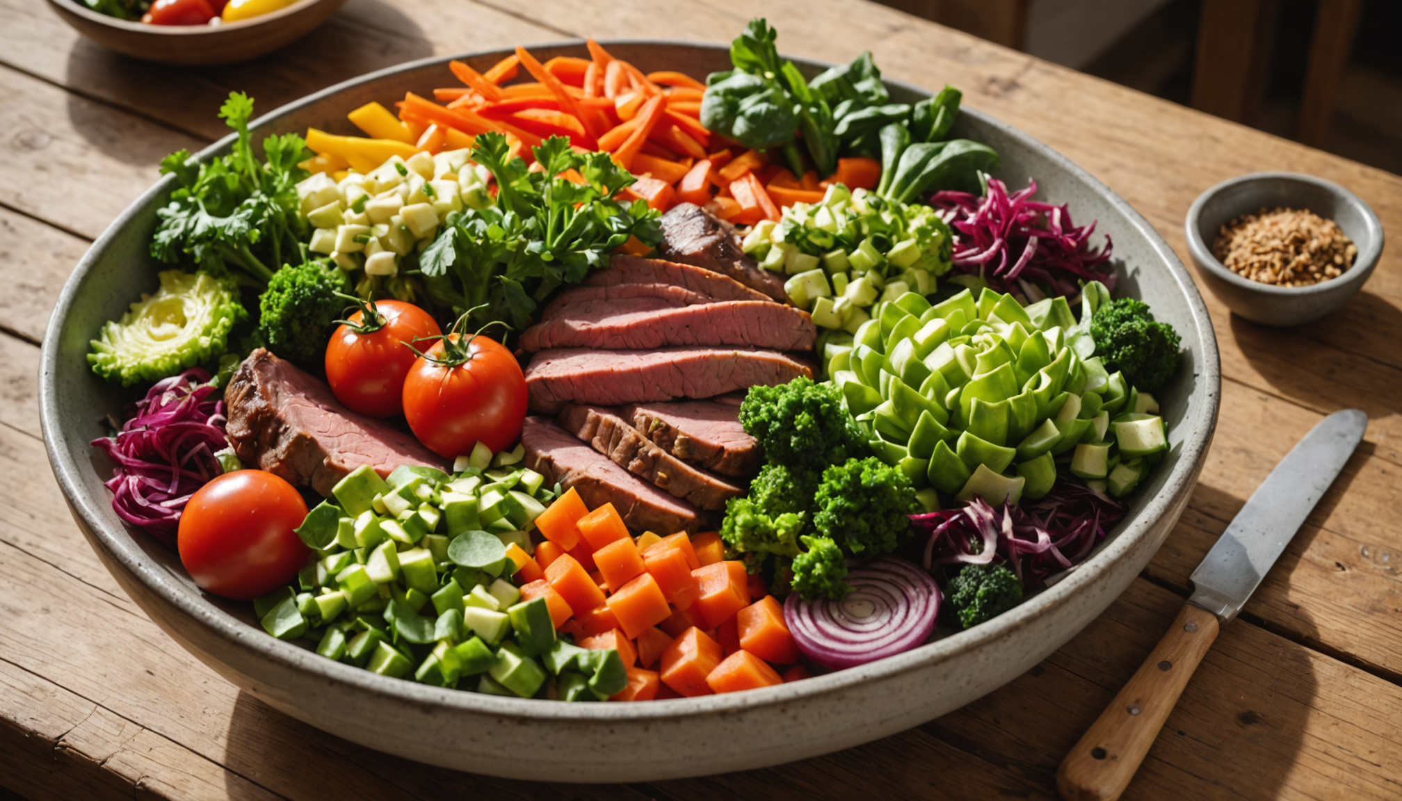 Organic Meat & Veggie Bowls