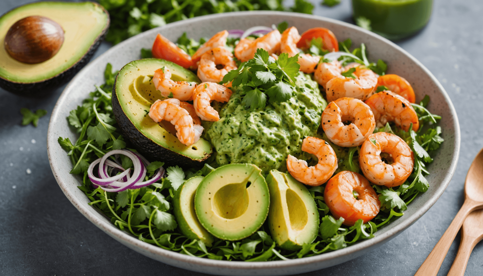 Light & Healthy Organic Seafood Bowls