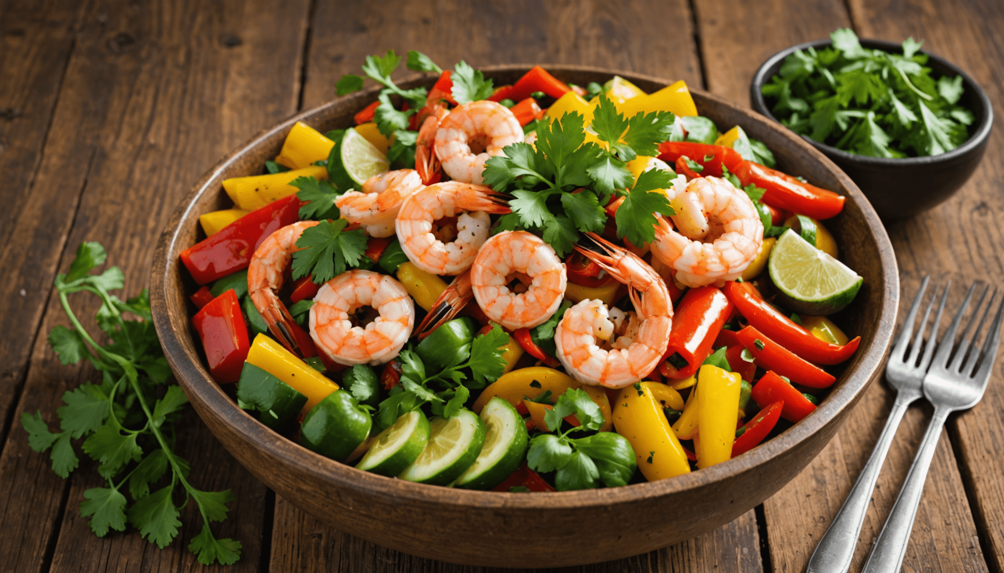 Light & Healthy Organic Seafood Bowls