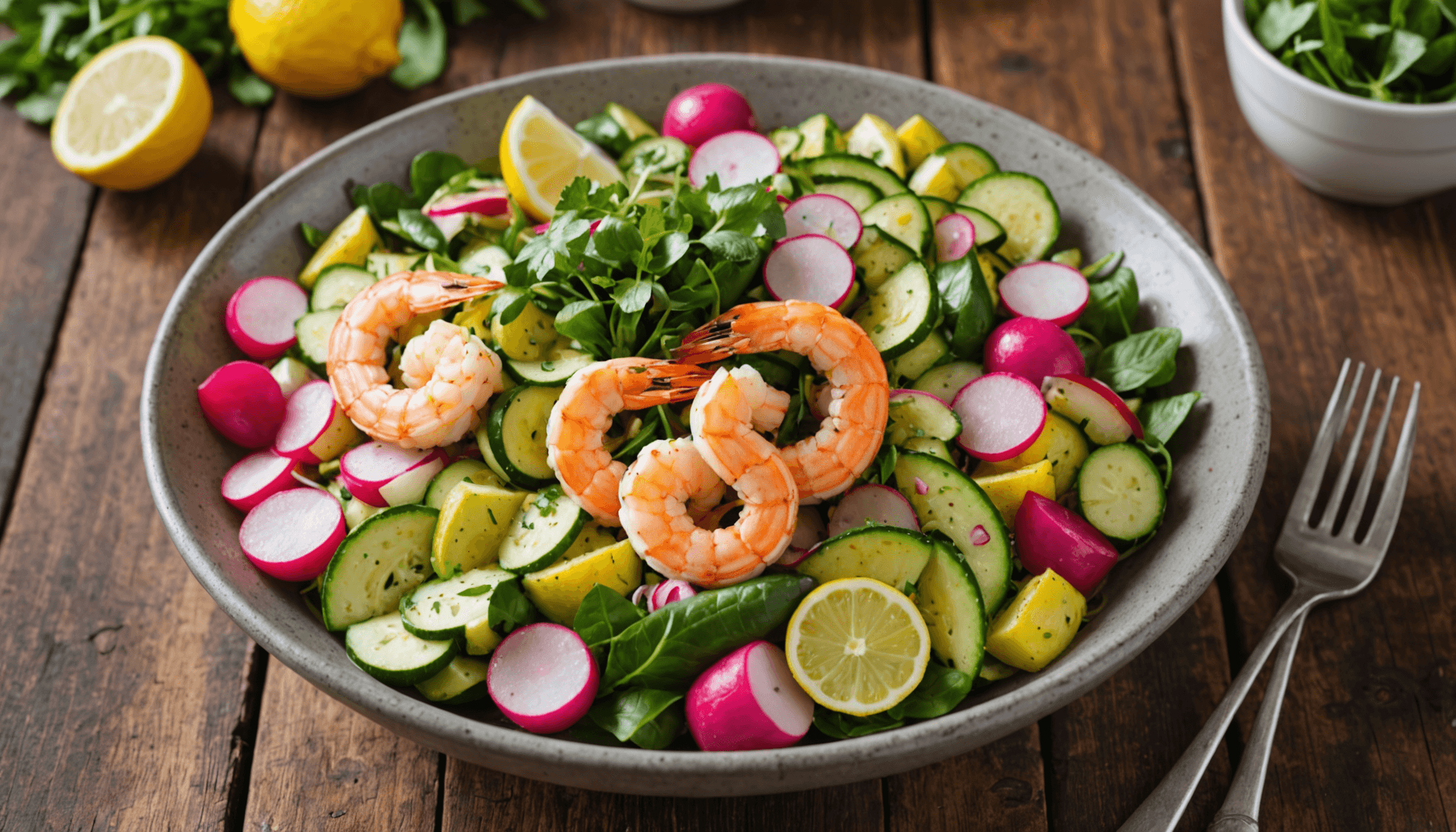 Light & Healthy Organic Seafood Bowls