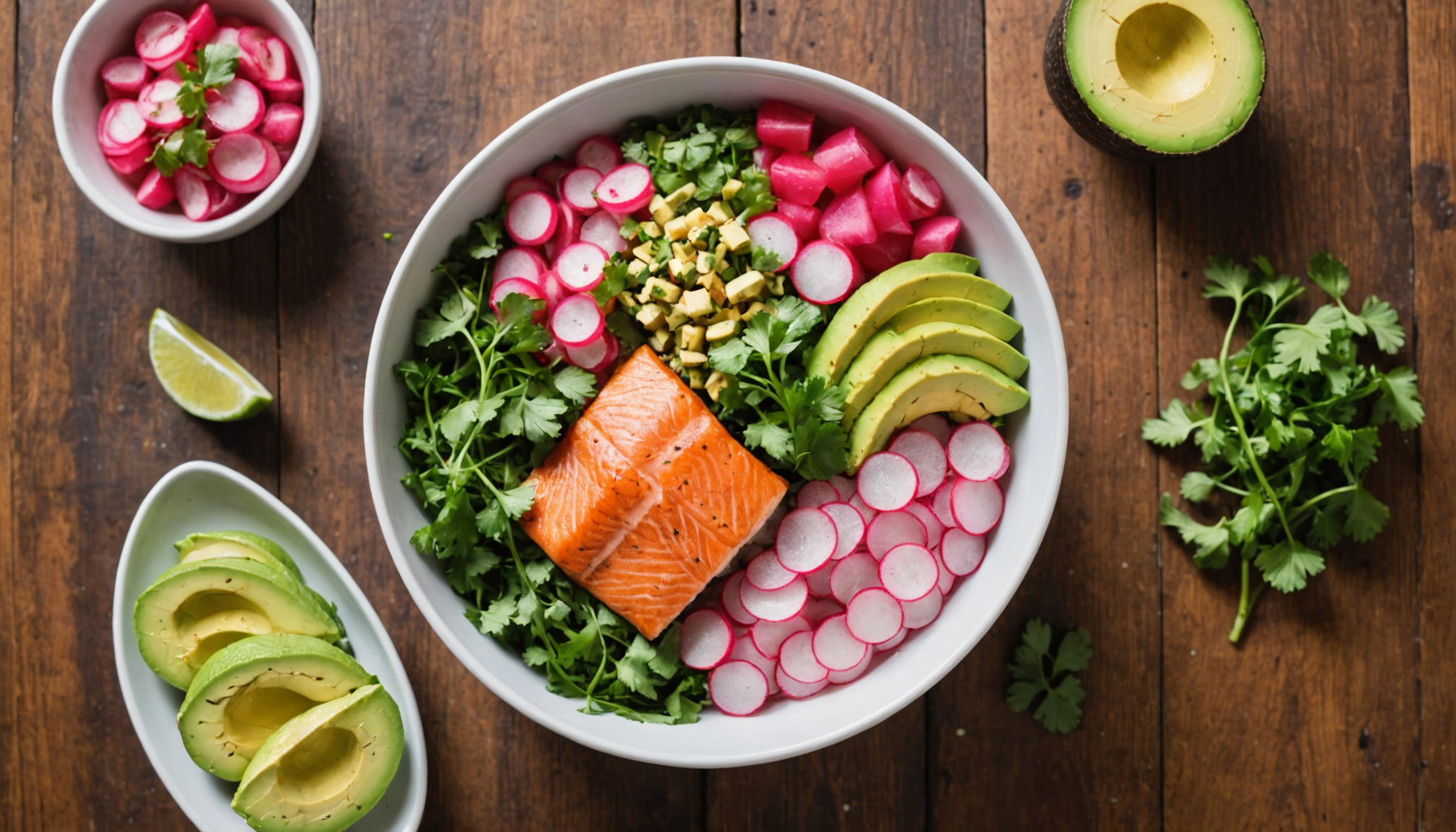 Light & Healthy Organic Seafood Bowls