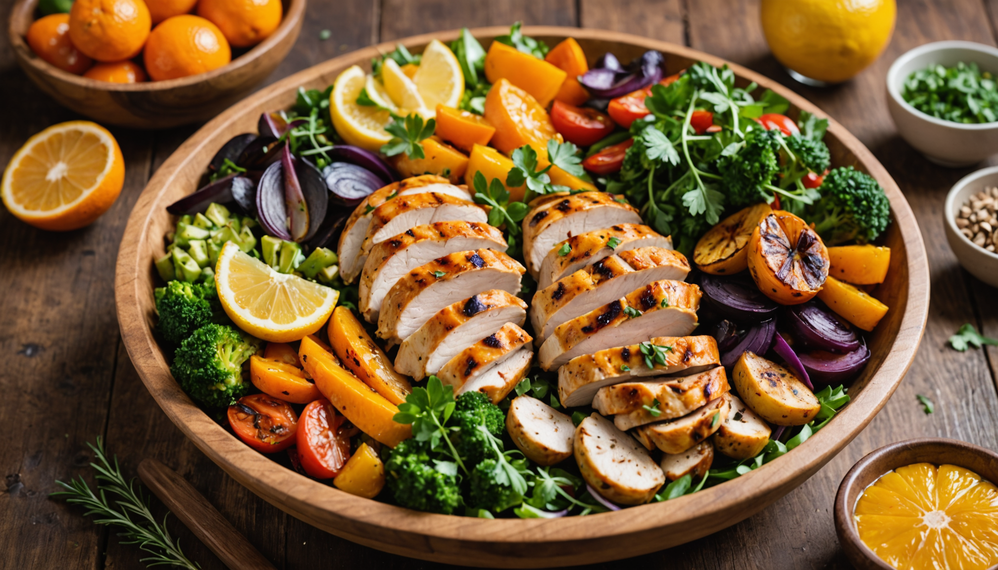 Organic Meat & Veggie Bowls