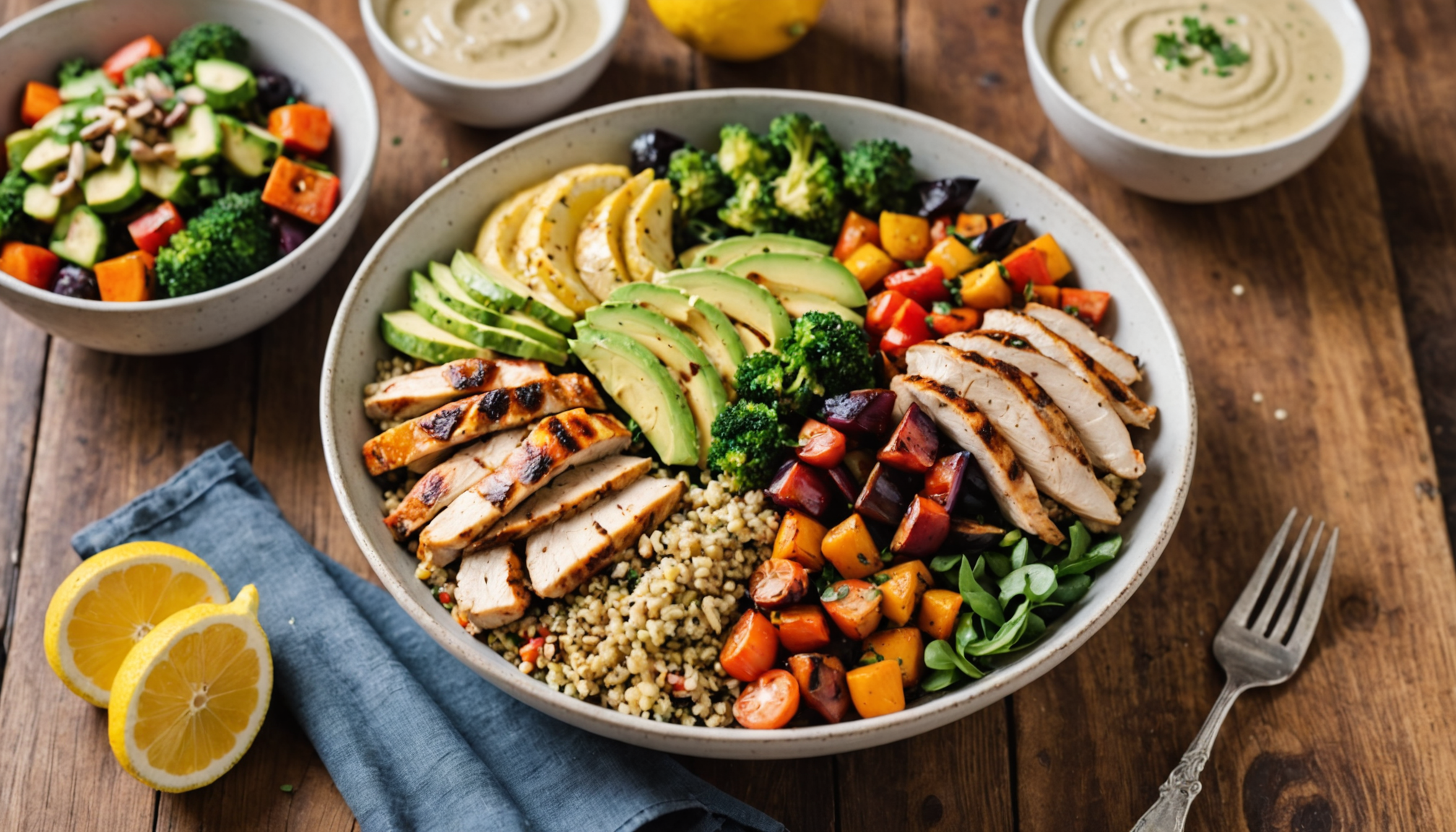 Organic Meat & Veggie Bowls