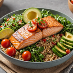 Light & Healthy Organic Seafood Bowls