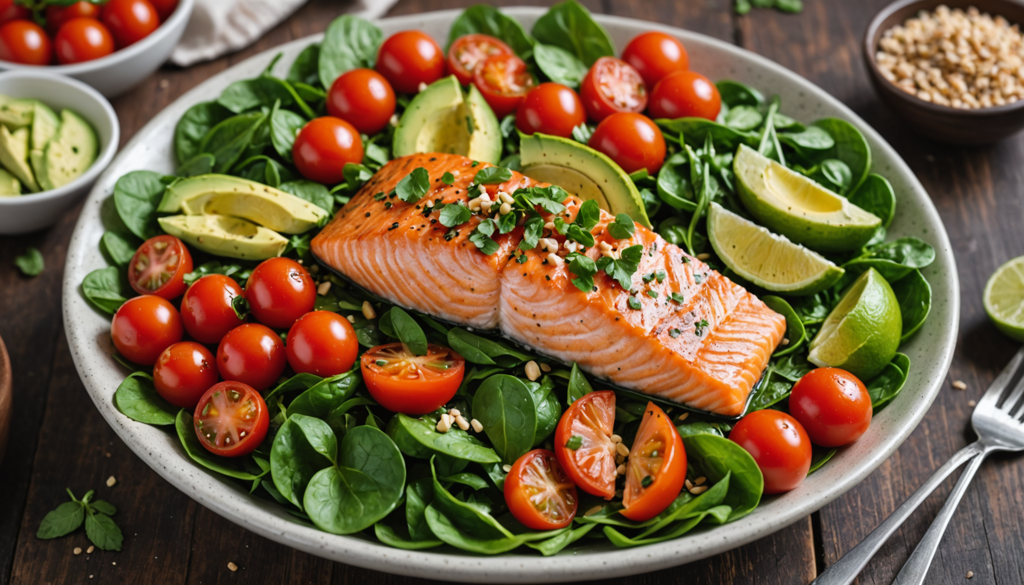 Light & Healthy Organic Seafood Bowls