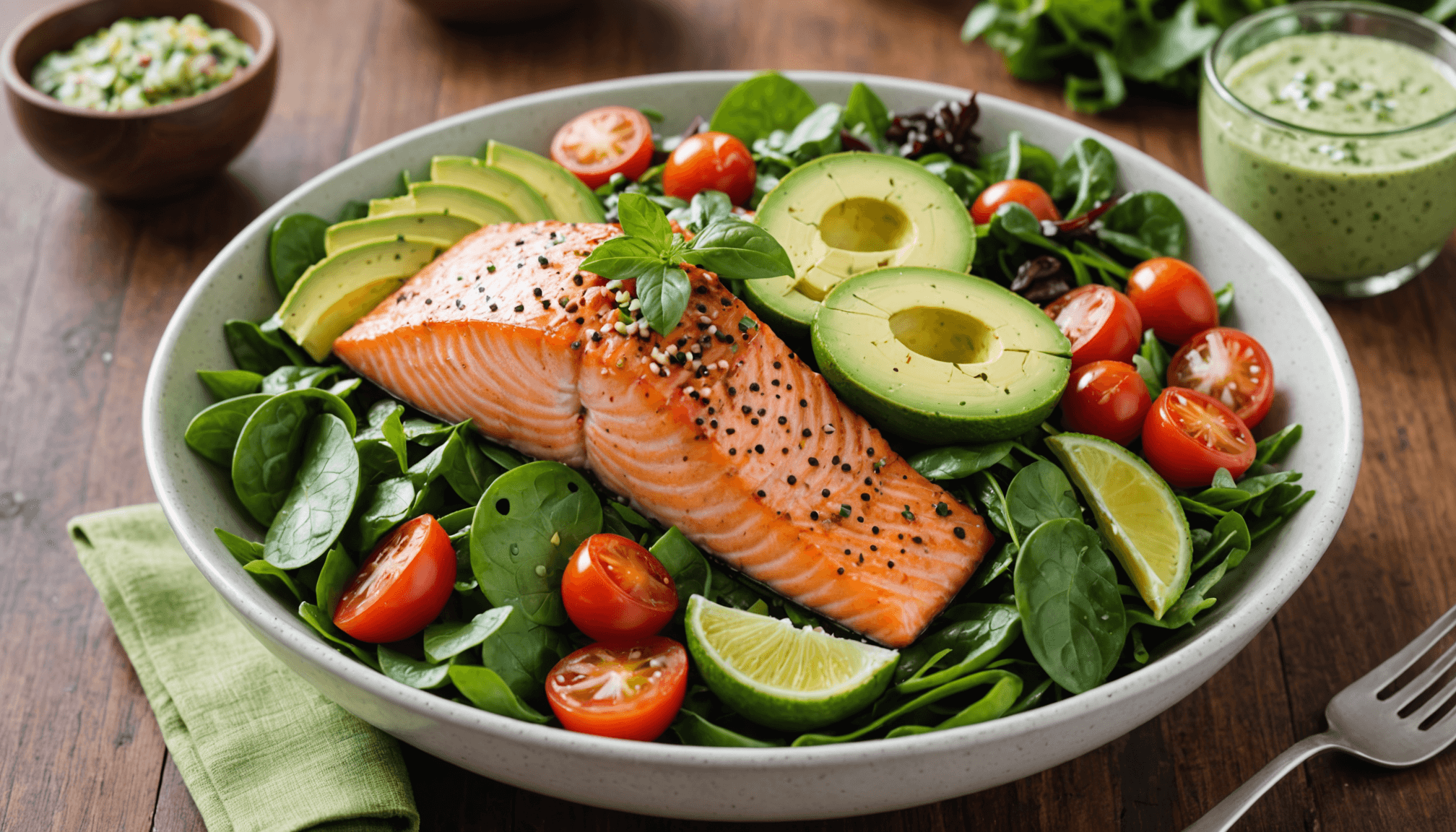 Light & Healthy Organic Seafood Bowls