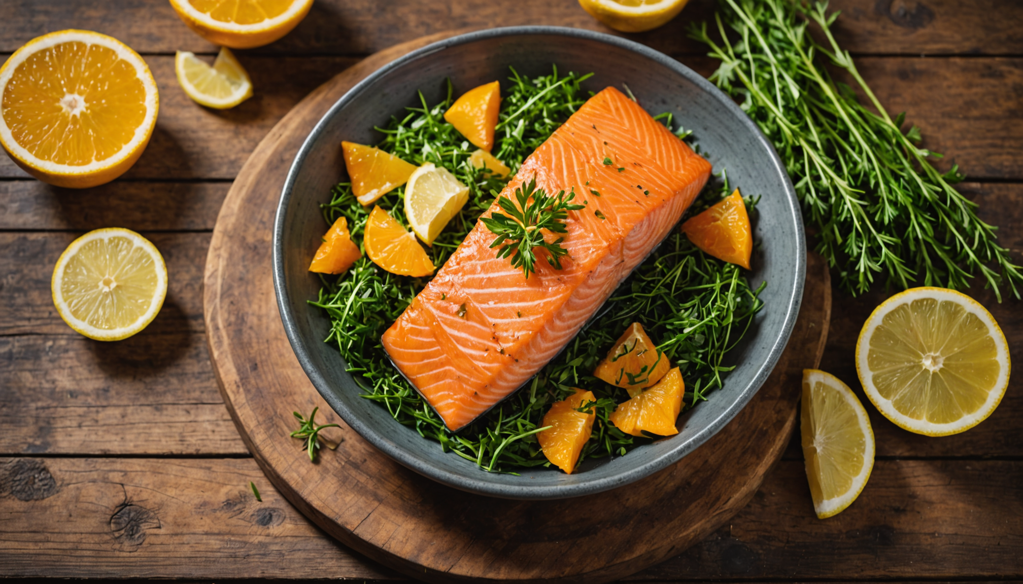 Light & Healthy Organic Seafood Bowls