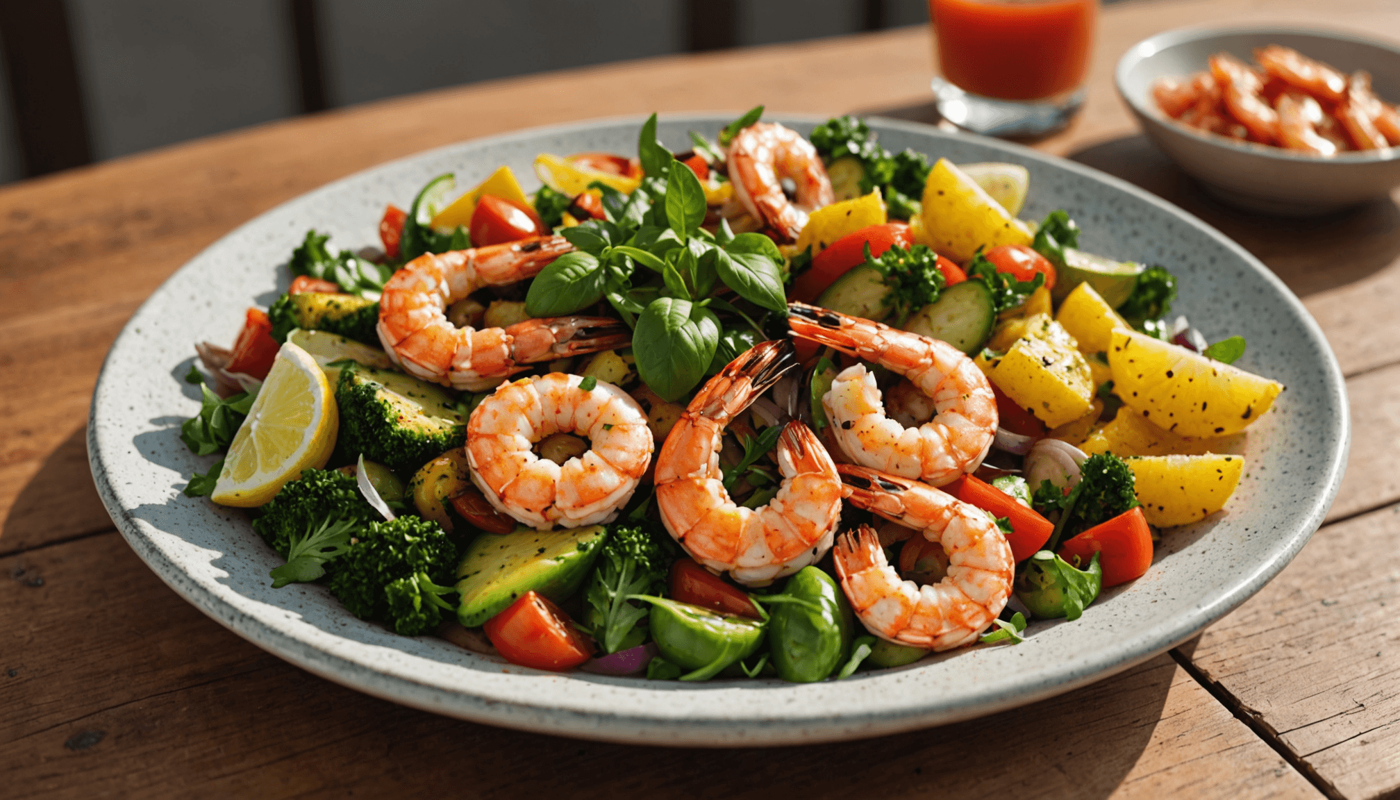 Light & Healthy Organic Seafood Bowls