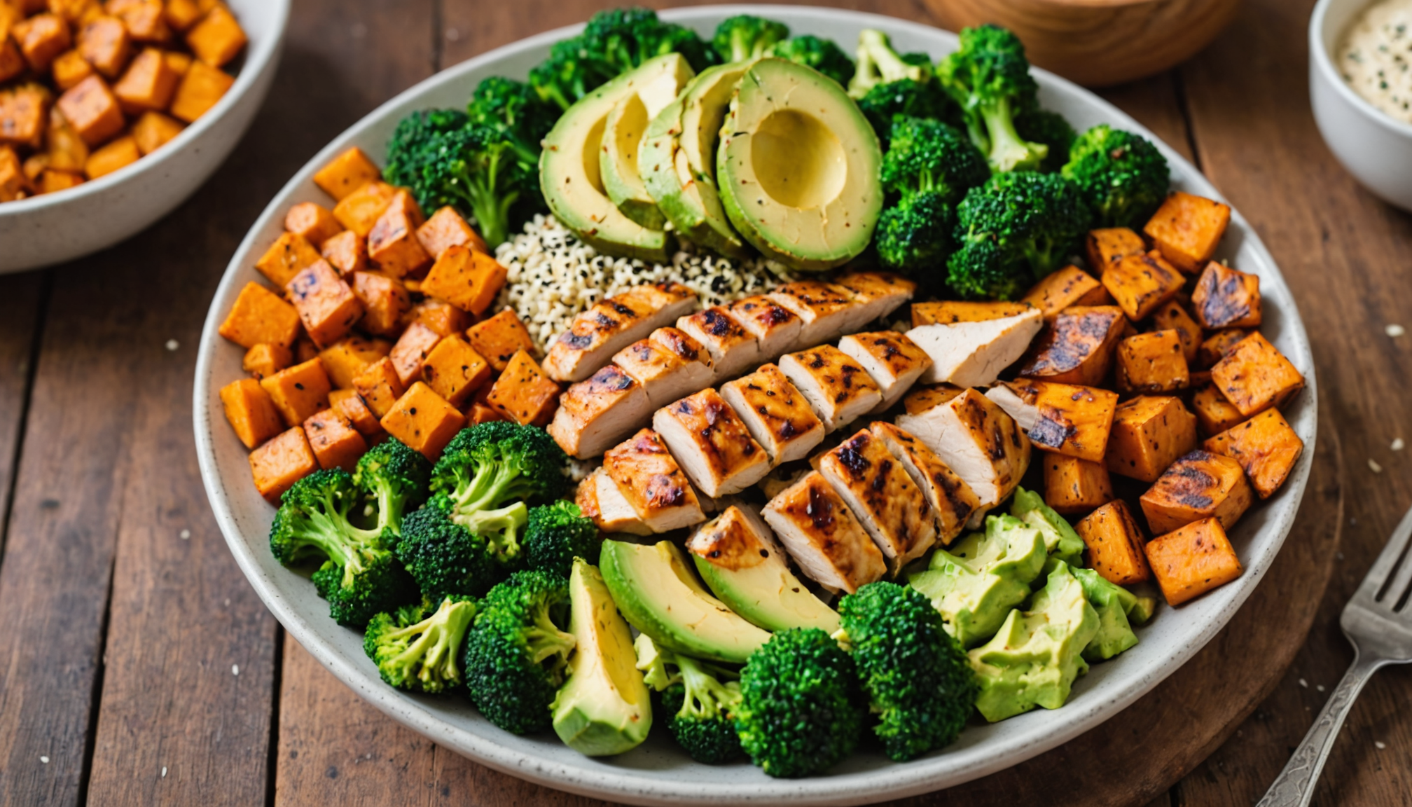 Organic Meat & Veggie Bowls