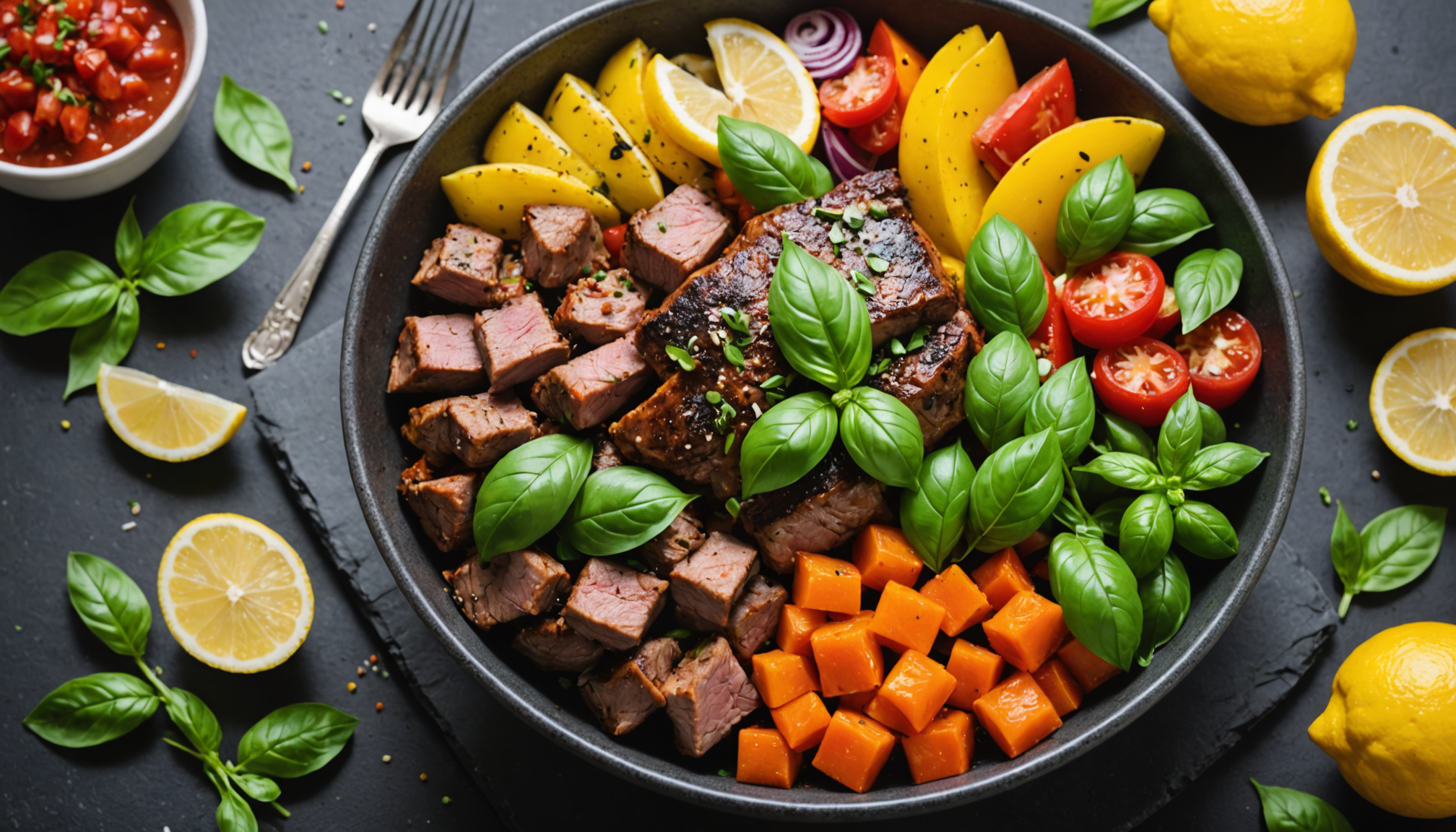 Organic Meat & Veggie Bowls