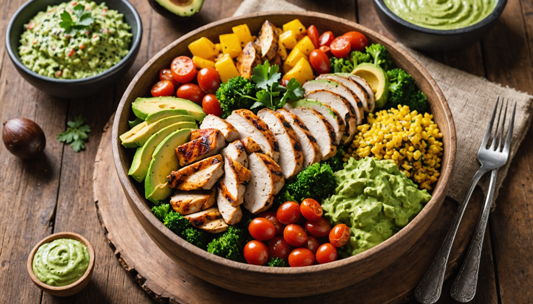 Organic Meat & Veggie Bowls