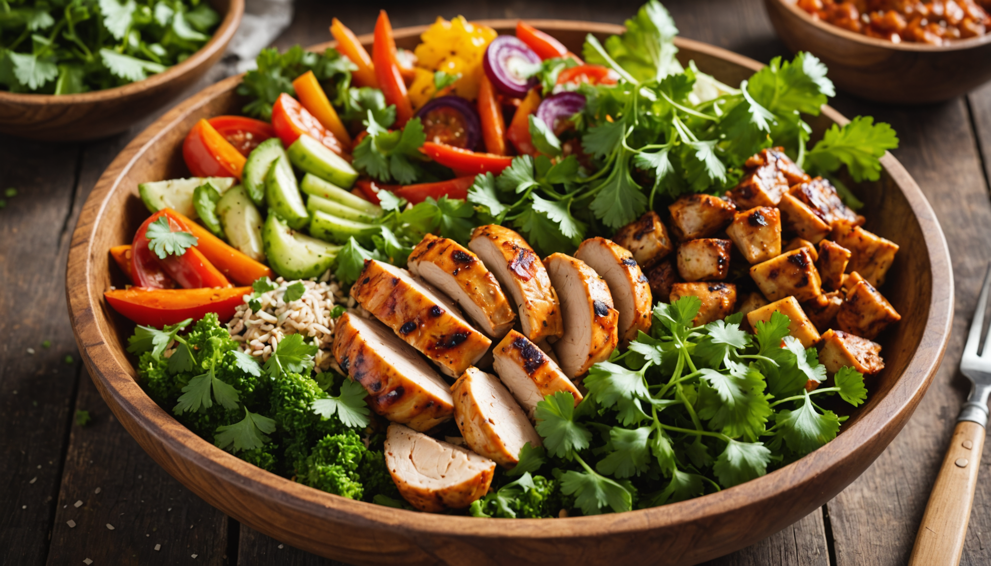 Organic Meat & Veggie Bowls